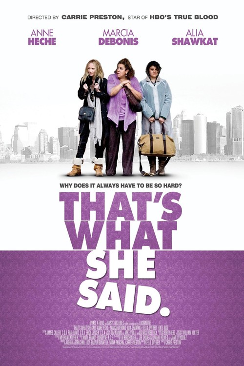That's What She Said poster