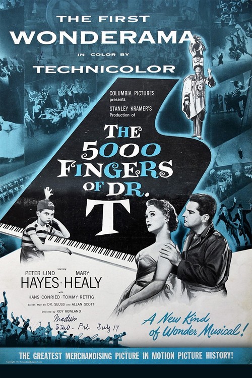 The 5,000 Fingers of Dr. T. poster