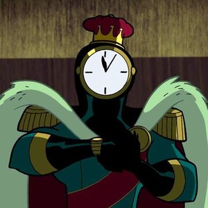 Clock King is voiced by Dee Bradley Baker