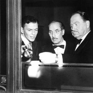 DOUBLE DYNAMITE, Frank Sinatra, Groucho Marx, Howard Freeman, 1951