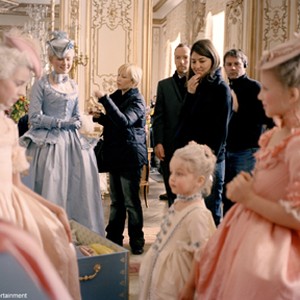 On the set of the film "Marie Antoinette." photo 10