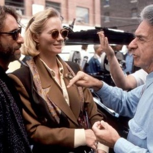 MARRIED TO IT, Ron Silver, Cybill Shepherd, director Arthur Hiller on set, 1991, (c)Orion Pictures