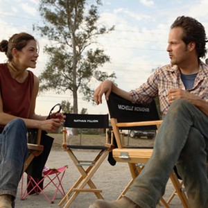 (L-R) Michelle Monaghan and director-writer James Mottern on the set of "Trucker." photo 5