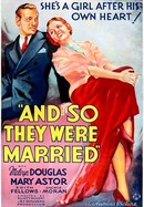 And So They Were Married poster image