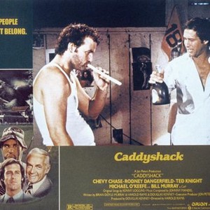 CADDYSHACK, Bill Murray, Chevy Chase, 1980, (c) Warner Brothers