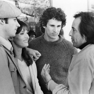 WILLIE AND PHIL, Ray Sharkey, Margot Kidder, Michael Ontkean, director Paul Mazursky, on-set, 1980, TM and Copyright © 20th Century Fox Film Corp. All rights reserved..