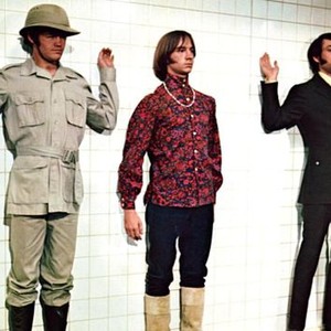HEAD, from left: Mickey Dolenz, Peter Tork, Mike Nesmith, 1968