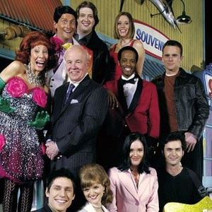 Michael Hitchcock, Lance Barber and Lindsay Stoddart (top row, from left); Mindy Sterling, Tim Conway, Jordan Black and Chip Esten (middle row, from left); Jeff Davis, Arden Myrin, Erinn Carter and Dweezil Zappa (bottom row, from left)