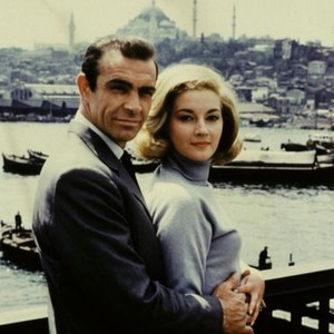 FROM RUSSIA WITH LOVE, Sean Connery, Daniela Bianchi, 1963, port