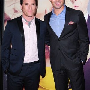 Michael Doyle, Andrew Rannells at arrivals for TRAINWRECK World Premiere, Alice Tully Hall at Lincoln Center, New York, NY July 14, 2015. Photo By: Gregorio T. Binuya/Everett Collection