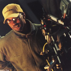 Director, Tim Story on the set of FANTASTIC FOUR.