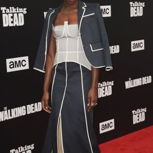 Danai Gurira at arrivals for AMC Presents Live Special Edition of THE WALKING DEAD''s TALKING DEAD, Hollywood Forever Cemetery, Los Angeles, CA October 23, 2016. Photo By: Elizabeth Goodenough/Everett Collection