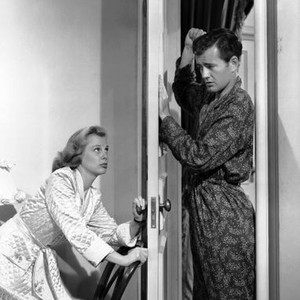 THE SAILOR TAKES A WIFE, from left: June Allyson, Robert Walker, 1945
