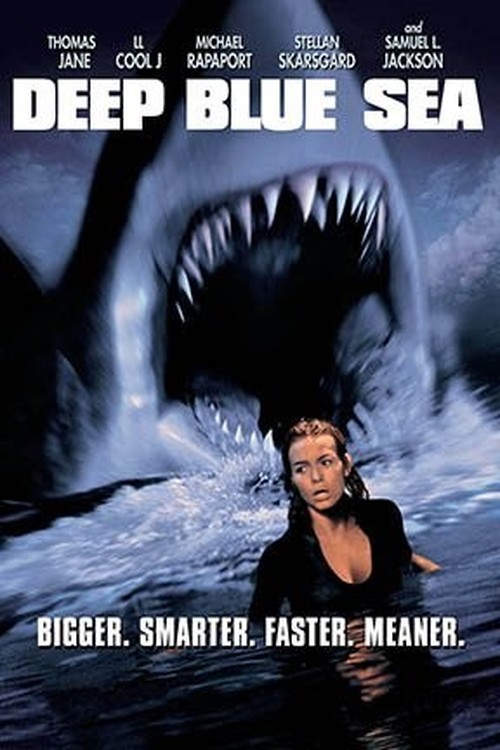 Deep Blue Sea poster