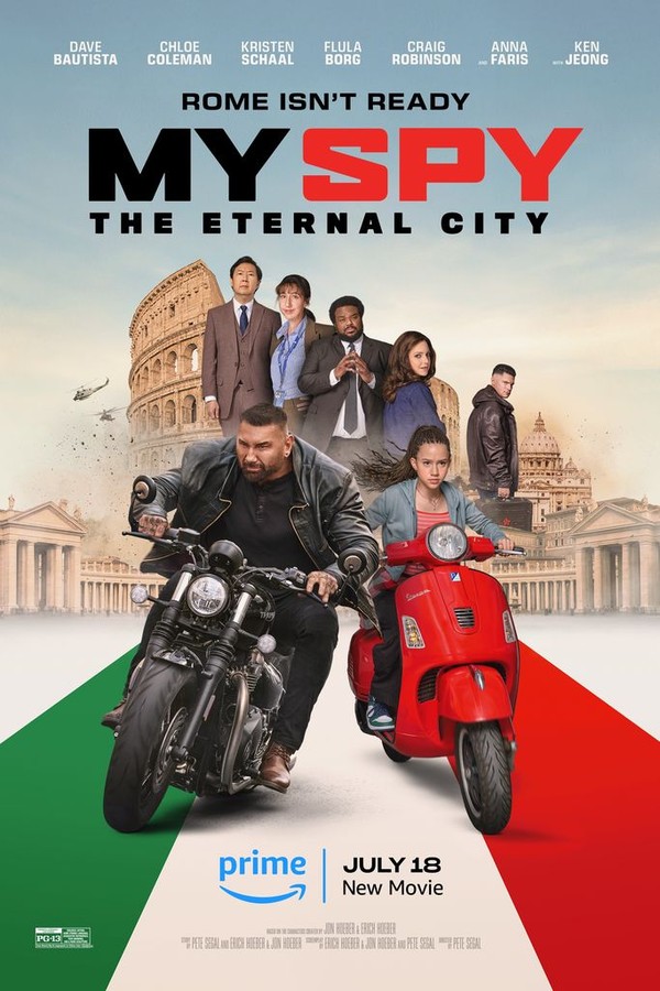 When a high-stakes adventure interrupts a high-school choir's Italian escapade, veteran CIA operative JJ (Dave Bautista) and his 14-year-old protégé Sophie (Chloe Coleman) must join forces to thwart a nefarious nuclear threat targeting the Holy City. Action-packed comedy ensues as they navigate treacherous Vatican corridors and save the day in this globe-trotting caper.