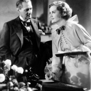 DINNER AT EIGHT, Lionel Barrymore, Billie Burke, 1933