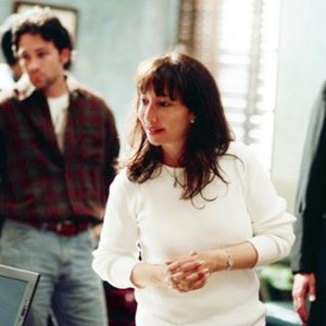 TORTILLA HEAVEN, director Judy Hecht Dumontet (center), Marcelo Tubert (right), on set, 2007. ©Arcangel Entertainment