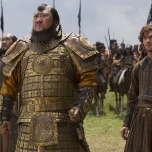 Marco Polo, Benedict Wong (L), Lorenzo Richelmy (R), 'The Heavenly and Primal', Season 1, Ep. #10, 12/12/2014, ©NETFLIX