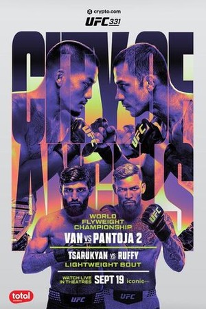 UFC 331: Van vs. Pantoja 2 poster