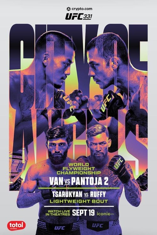 UFC 331: Van vs. Pantoja 2 poster