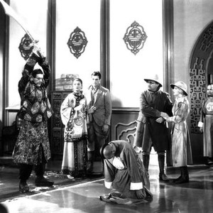 THE MASK OF FU MANCHU, Boris Karloff, Myrna Loy, Charles Starrett, Jean Hersholt, Karen Morley, 1932