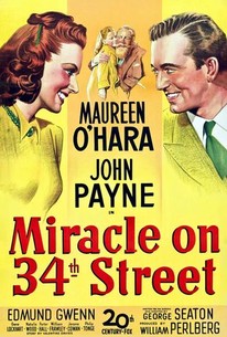 Miracle on 34th Street poster