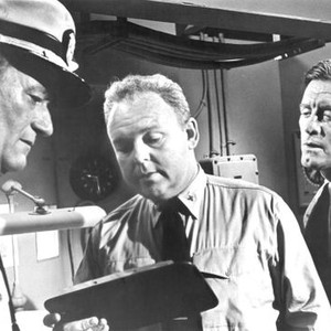 IN HARM'S WAY, John Wayne, Carroll O'Connor, Kirk Douglas, 1965