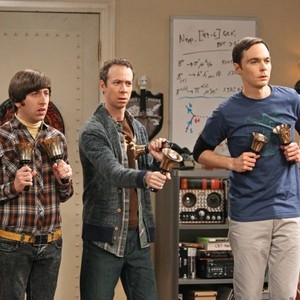 The Big Bang Theory, Simon Helberg (L), Kevin Sussman (C), Jim Parsons (R), 'The Santa Simulation', Season 6, Ep. #11, 12/13/2012, ©CBS
