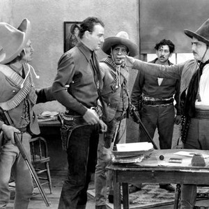 PARADISE CANYON, John Wayne, Jose Dominguez, Gino Corrado, 1935