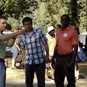 Psych, Christopher Moynihan (L), James Roday (C), Dulé Hill (R), 'Game, Set...Muuurder?', Season 1, Ep. #13, 02/16/2007, ©USA