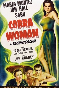 Cobra Woman poster