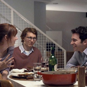 (L-R) Zoe Kazan as Ruby, Paul Dano as Calvin and Chris Messina as Harry in "Ruby Sparks." photo 4