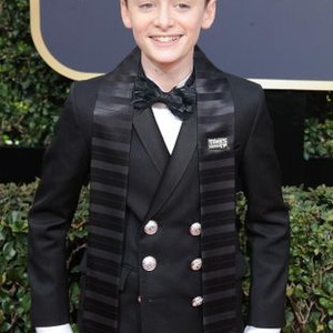 Noah Schnapp at arrivals for 75th Annual Golden Globe Awards - Arrivals 3, The Beverly Hilton Hotel, Beverly Hills, CA January 7, 2018. Photo By: Dee Cercone/Everett Collection