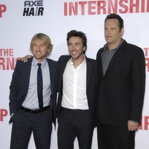 Owen Wilson, Shawn Levy, Vince Vaughn at arrivals for THE INTERNSHIP Premiere, Regency Village Westwood Theatre, Los Angeles, CA May 29, 2013. Photo By: Michael Germana/Everett Collection