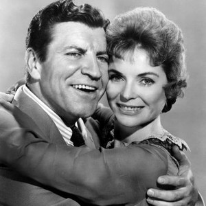 THE DARK AT THE TOP OF THE STAIRS, from left, Robert Preston, Dorothy McGuire, 1960
