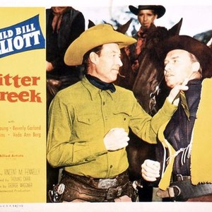 BITTER CREEK, from left: Bill Elliott, Carleton Young, 1954