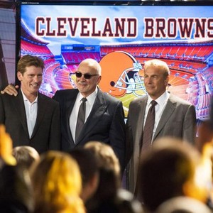 DRAFT DAY, from left: Denis Leary, Frank Langella, Kevin Costner, 2014. ph: Dale Robinette/©Summit Entertainment