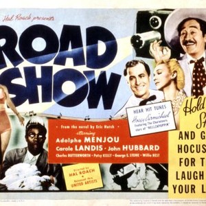 ROAD SHOW, Adolphe Menjou, Carole Landis, John Hubbard, Willie Best, 1941