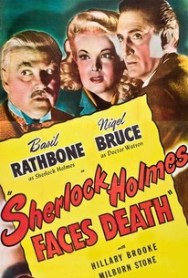 Poster for Sherlock Holmes Faces Death