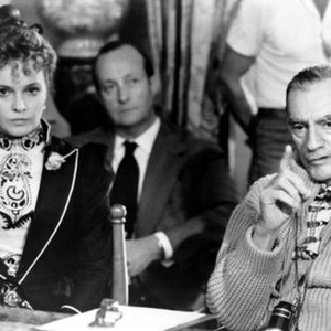 L' INNOCENTE, (aka THE INNOCENT), Laura Antonelli and Director Luchino Visconti, 1976