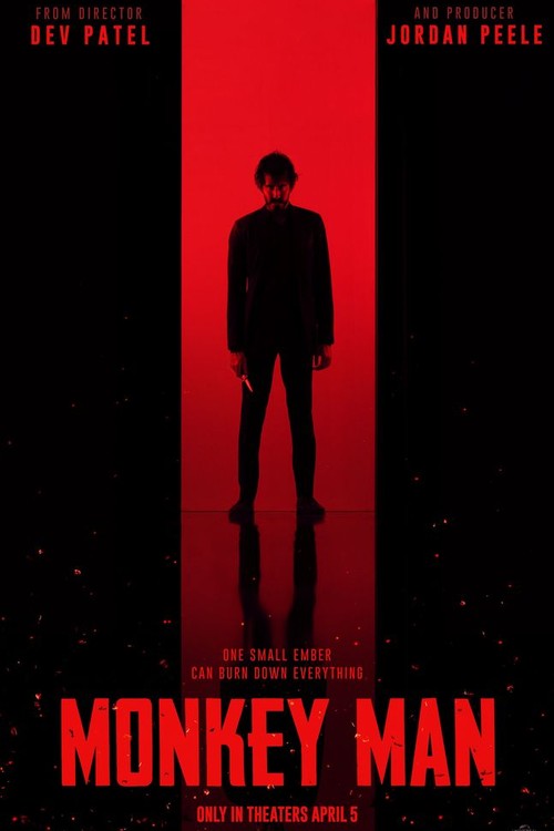 Monkey Man poster
