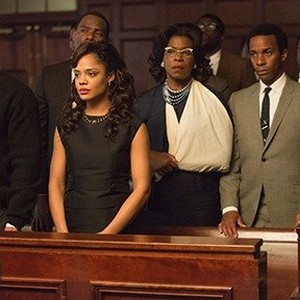 (L-R) Common as James Bevel, Tessa Thompson as Diane Nash, Lorraine Toussaint as Amelia Boynton, Andre Holland as Andrew Young and Wendell Pierce as Reverend Hosea Williams in "Selma." photo 18