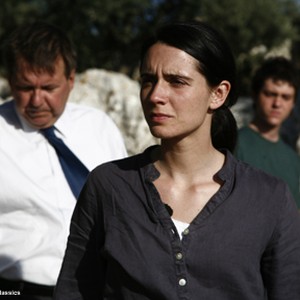 (L-R) Rémy Girard as Notary Jean Lebel, Mélissa Désormeaux-Poulin as Jeanne Marwan and Maxim Gaudette as Simon Marwan in "Incendies." photo 5