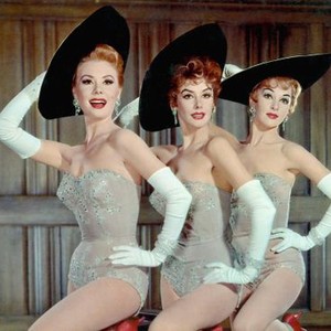LES GIRLS, Mitzi Gaynor, Kay Kendall, Taina Elg, 1957