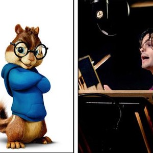 ALVIN AND THE CHIPMUNKS: THE ROAD CHIP, Simon, voiced by Matthew Gray Gubler, on set, 2015./TM & © Twentieth Century-Fox Film Corporation. All rights reserved