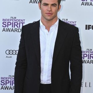 Chris Pine at arrivals for 2012 Film Independent Spirit Awards - Arrivals 2, on the beach, Santa Monica, CA February 25, 2012. Photo By: Gregorio Binuya/Everett Collection
