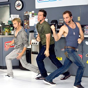 (L-R) Joey Kern as Ricky, Ed Helms as Paxton Harding and Bryan Callen as Jason in "The Goods: Live Hard. Sell Hard."