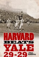 Harvard Beats Yale 29-29 poster image