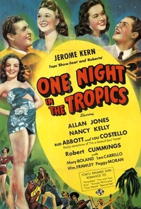 Poster for One Night in the Tropics
