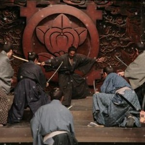 HARA-KIRI: DEATH OF A SAMURAI, (aka ICHIMEI), Ebizo Ichikawa (center, back to wall), 2011. ©Shochiku Company